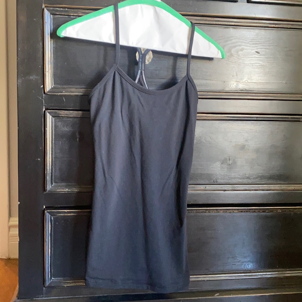 Lululemon black tank top